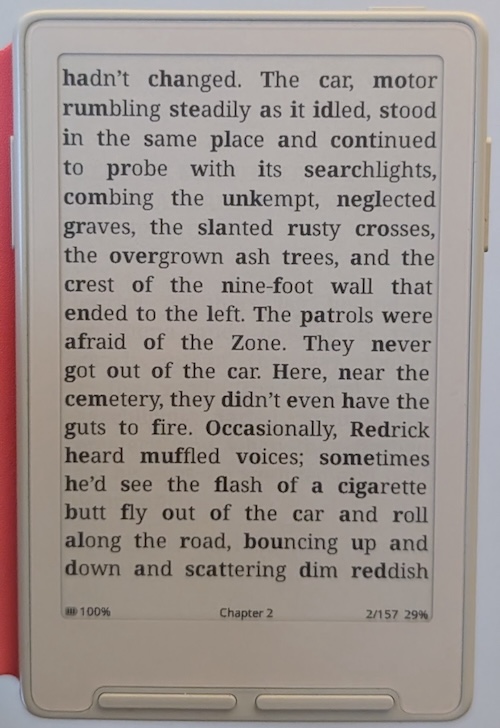 Focus Reading with Noto Serif font