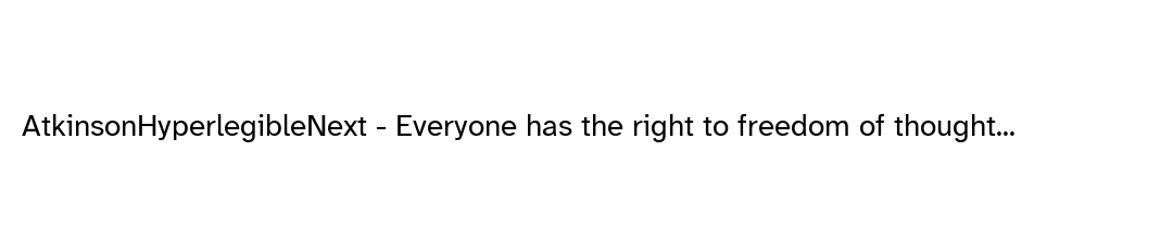 Preview of AtkinsonHyperlegibleNext