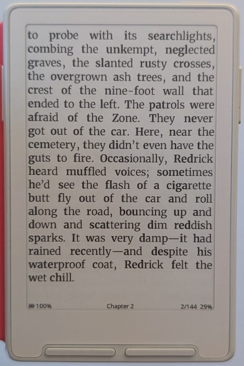 Focus Reading with Merriweather font